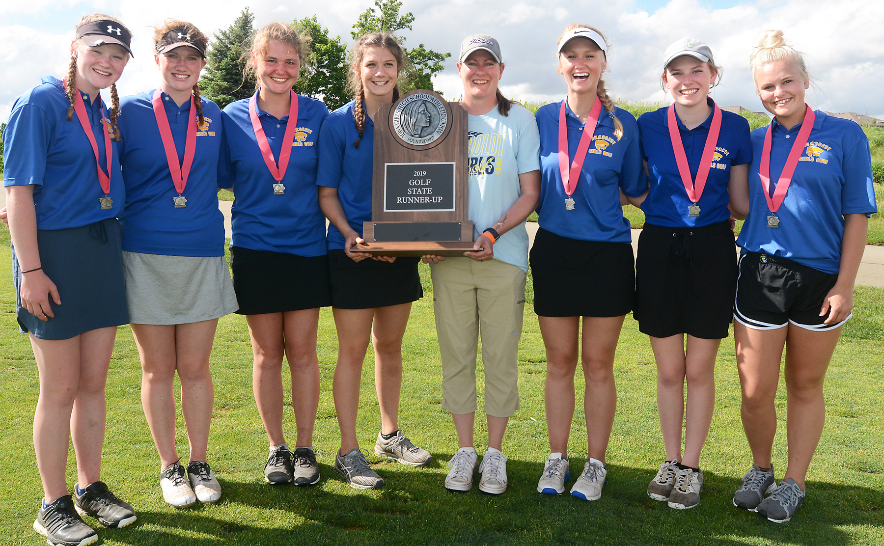 Humboldt girls golf team 2nd in state tournament | The Humboldt Independent